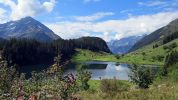 Musica e luci sui laghetti di montagna