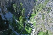 Il Ponte Tibetano (record) nel cuore della Val Tartano