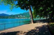 La ciclopedonale nel verde a due passi dal traffico urbano