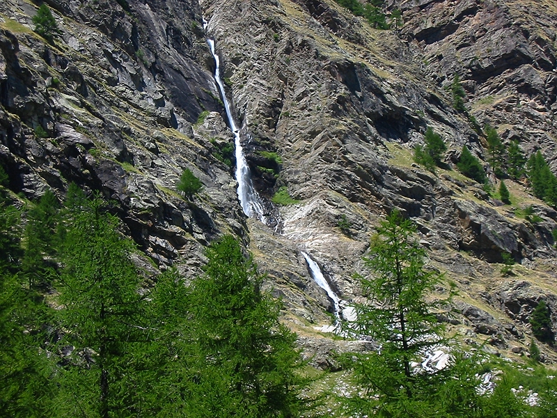 Cascata in Valnontey, Gran Paradiso