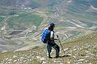 Piana di Castelluccio dalla cresta del Redentore