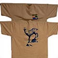 T-Shirt beige adulto Parco Alpe Veglia Devero - Modello Camoscio