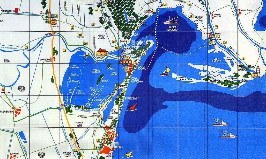 Mappa di dettaglio interattiva