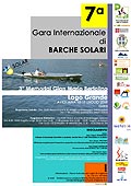 Gara di barche solari Lago di Avigliana Solar Challenge