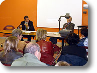 Convegno sull'Educazione Ambientale del 3 ottobre 2006: il Direttore Ostellino ed il Presidente Bevione