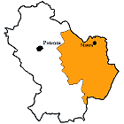 Provinz Matera Karte