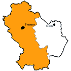 Provinz Potenza Karte