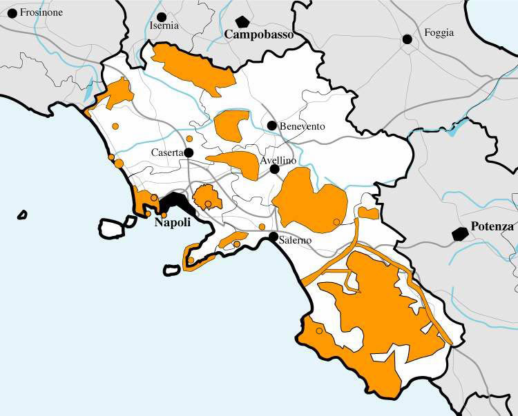 Interaktive Karte Campania