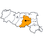 Provinz Bologna Karte