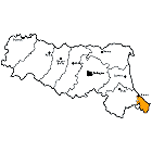 Provinz Rimini Karte