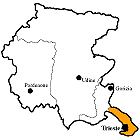 Carte province Trieste