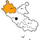 Provinz Viterbo Karte