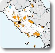 Interaktiven Karte Lazio