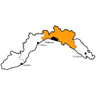 Genoa Province map