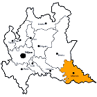 Provinz Mantova Karte