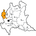 Provinz Varese Karte