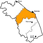 Provinz Ancona Karte