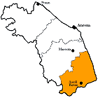 Provinz Ascoli Piceno Karte