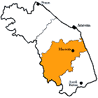 Provinz Macerata Karte