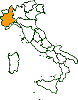 Carte de localisation en Italie