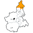 Provinz Verbania Karte