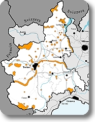 Interaktive Karte Piemont