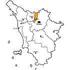 Prato Province map