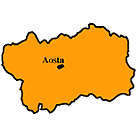 Carte province Aoste