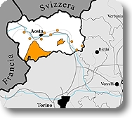 Interaktive Karte Valle d'Aosta