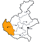 Provinz Verona Karte