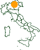 Localizzazione Riserva regionale Tre Cime del Monte Bondone