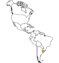 Mappa Uruguay