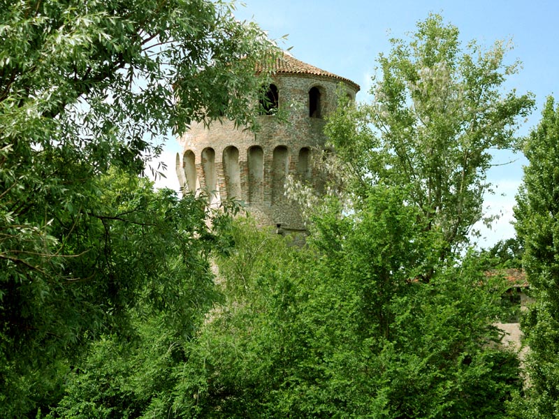 Carrareser Turm (14. Jhdt.) in Casale sul Sile