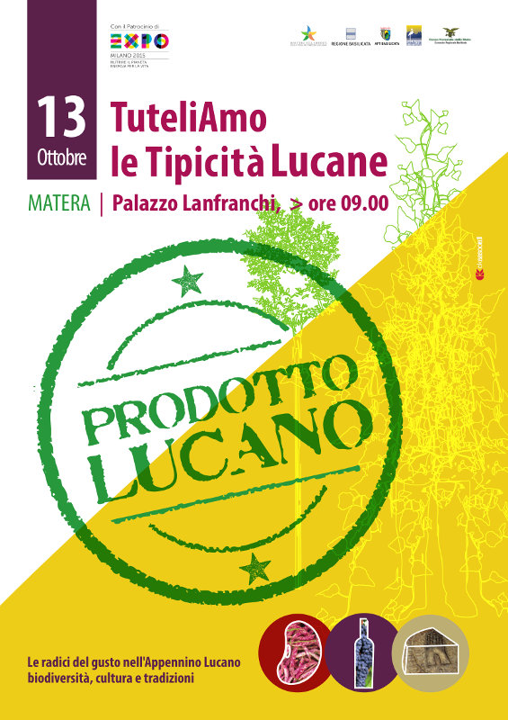 'Tuteliamo le Tipicità Lucane': dopo Milano l'evento Expo del Parco Appennino Lucano si sposta a Matera