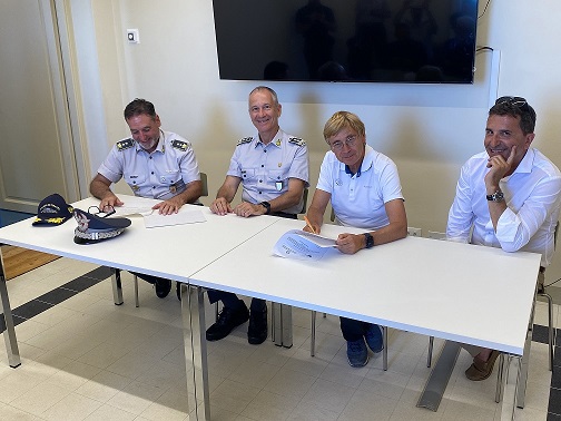 Firmato a  Pianosa il Protocollo Operativo 2024 tra  Parco Nazionale Arcipelago Toscano ed il ROAN della Guardia di Finanza di Livorno