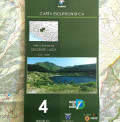 Hiking map no. 4 - Cento Laghi Regional Park (scale 1:25.000)