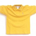 Yellow polo shirt for children with the logo of the Park