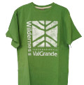 T-shirt E-cotton verde mela Parco Nazionale Val Grande