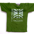 T-shirt E-cotton verde Parco Nazionale Val Grande