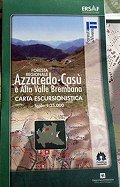 Carta escursionistica della Foresta Regionale AzzaredoâCasÃ¹ e Alta Valle Brembana (BG)