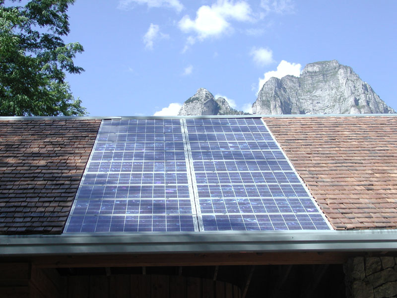 Fossil Free - Candaten, photovoltaic panels