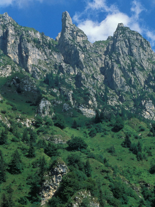 Monegheta dans la Val di Lamen
