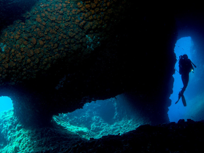 Grotta dello zaffiro AMP Punta Campanella